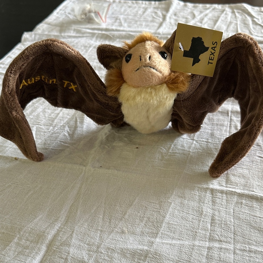 Brown Bat Stuffed Animal Toy